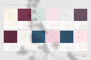 Astrology Calendar Templates, a Stationery Template by Polar Vectors (Thumbnail 8 of 13)