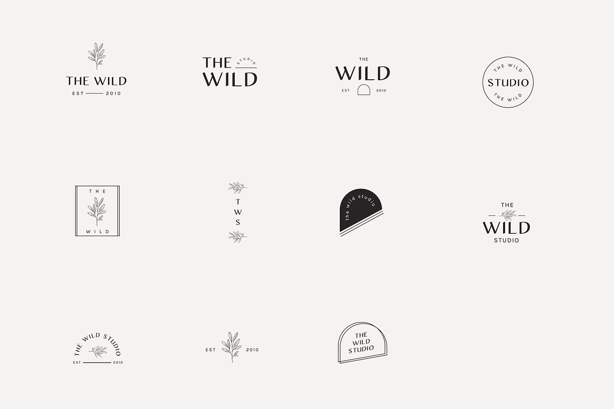 Ultimate Modern Logo Bundle, a Branding & Logo Template by Forth and Wild (Photo 15 of 21)