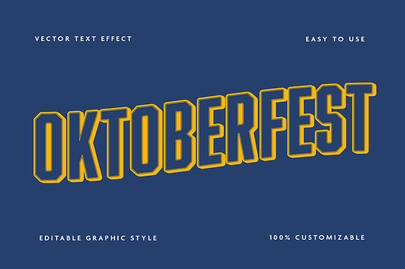 Oktoberfest Bold Text Effect