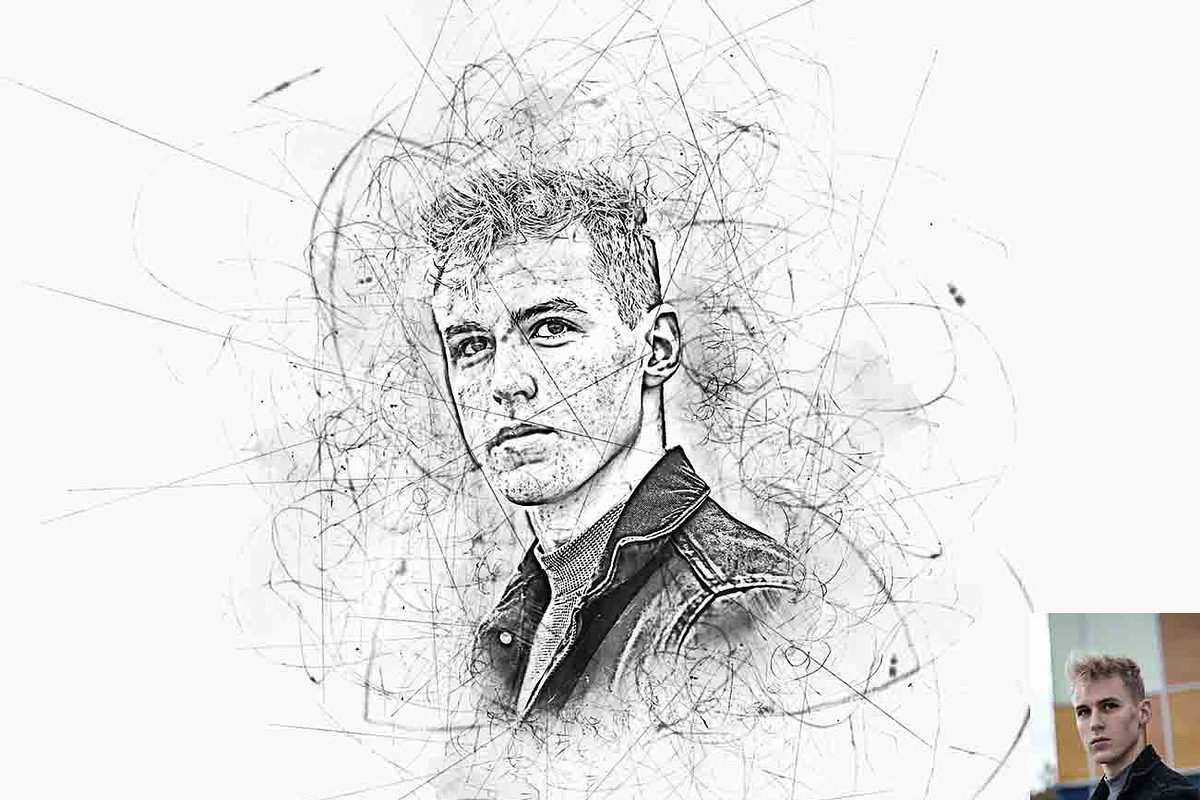 Faster Sketch Effect Ps Action, an Action Add-On by Studio Retouch (Photo 28 of 34)