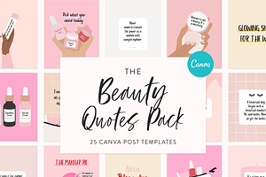 Beauty Instagram Template Bundle