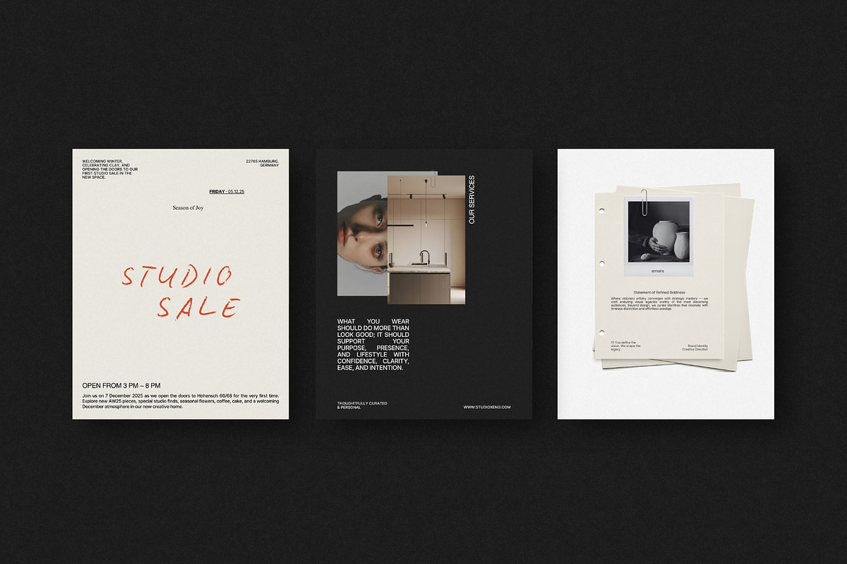 XENO | Social Media Kit (I), a Social Media Template by The Aesthetic Studio (Photo 6 of 10)