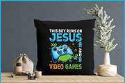 This Boy Runs On Jesus And VideoGame, a Graphic by Creativeusart (Thumbnail 4 of 4)