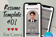 StarCV Pro-01|Canva Resume Template, a Landing Page Template by Omaikraf Studio (Thumbnail 1 of 8)