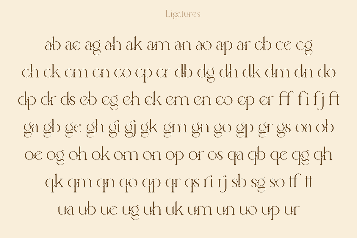 Lucky Change - Luxury Serif Font, a Serif Font by Youthlabs Studio (Photo 18 of 20)