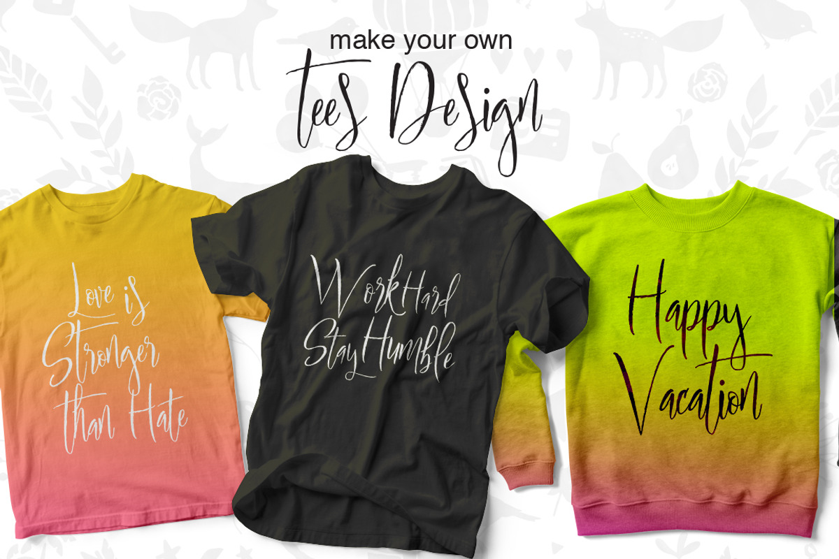Sprightful Typeface preview 4