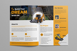 Construction Bifold Brochure