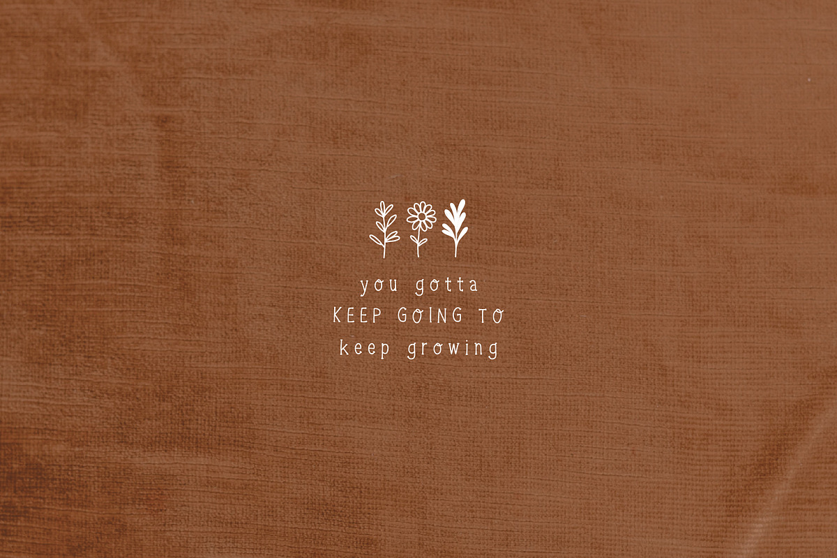 Hand Drawn Serif Font + Illustration, a Sans Serif Font by Irene Florentina Design (Photo 4 of 8)