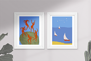 Matisse Style Illustration Set, a Decorative Illustration by Irena Art (Thumbnail 2 of 14)