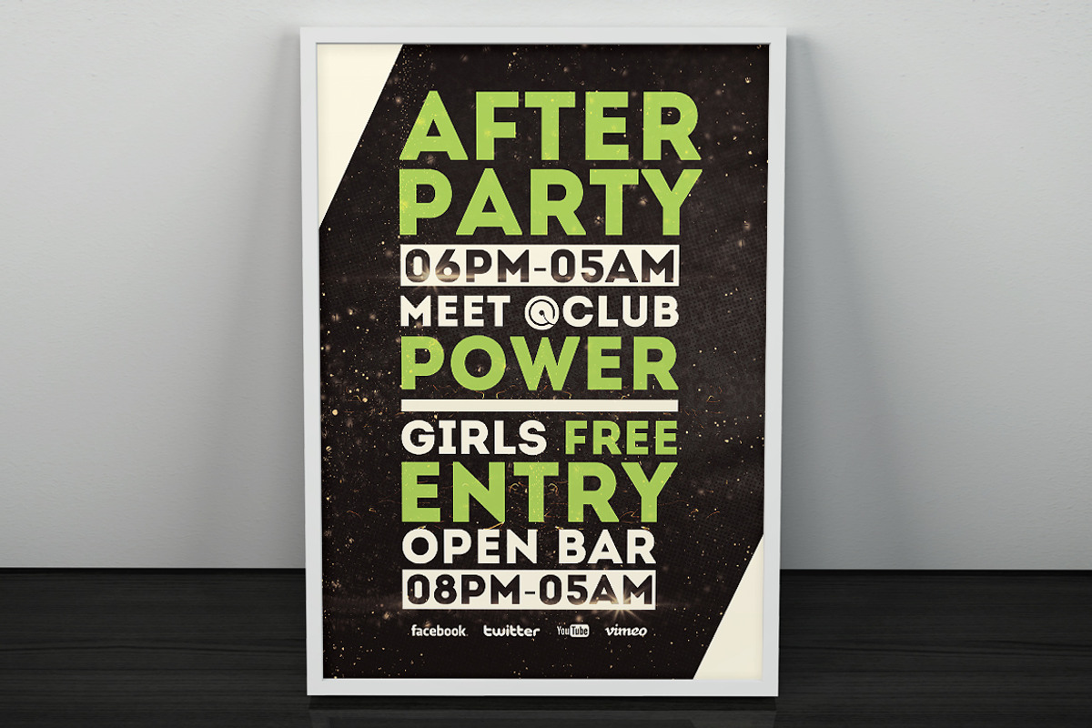 Graduation - Poster [Front & Back], a Flyer Template by VectorMedia