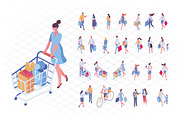 300+ Isometric People vector set, a Person Illustration by Vector_Art (Thumbnail 18 of 23)
