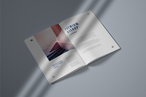 Vertical Catalog, Magazine Mockup