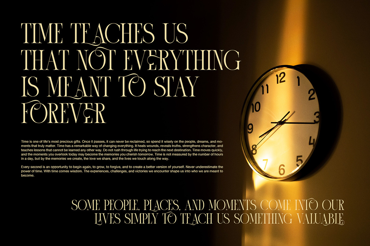 Lonad Elegant Serif Display Font, a Serif Font by Graphicxell (Photo 4 of 8)