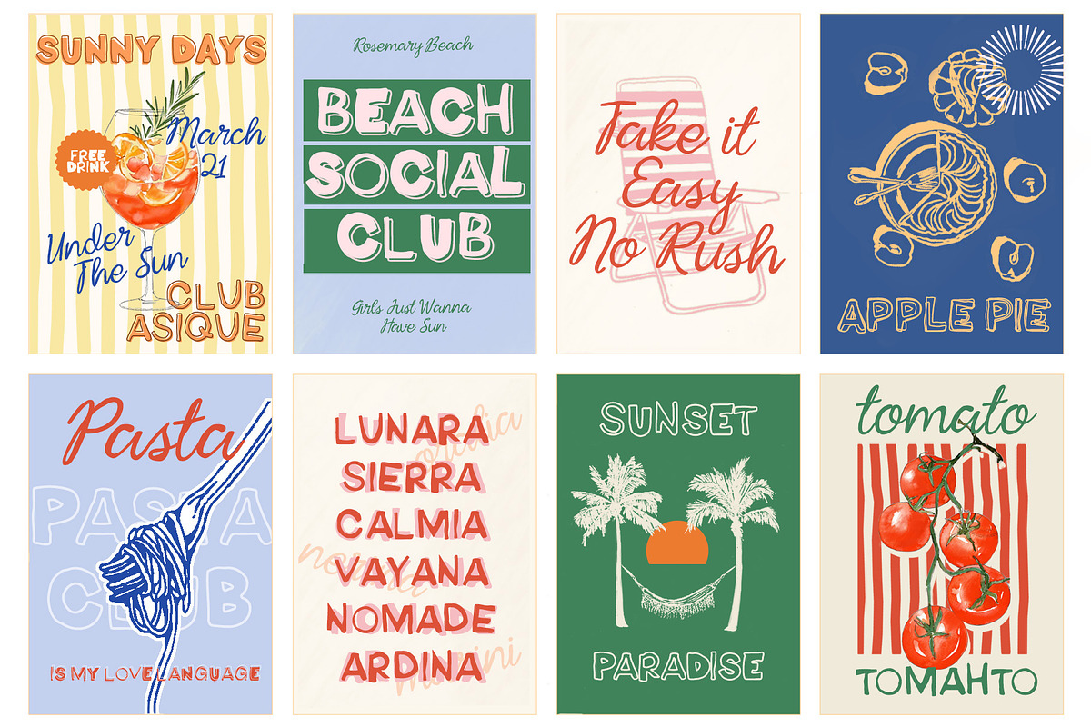 Luna di Mare - Messy Sans, a Sans Serif Font by Setara Langit CreativeStd (Photo 7 of 7)