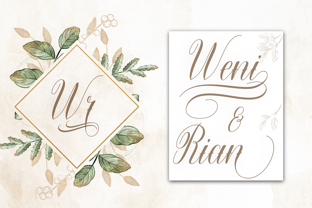 Warton, a Script Font by Reza Studio (Photo 4 of 13)