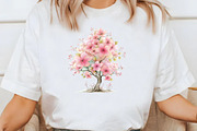 Whimsical Blossom Tree clipart, an Illustration by Designworld (Thumbnail 6 of 8)