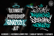Ultimate Photoshop Graffiti Kit, a Brush Add-On by The Wildcap (Thumbnail 1 of 16)