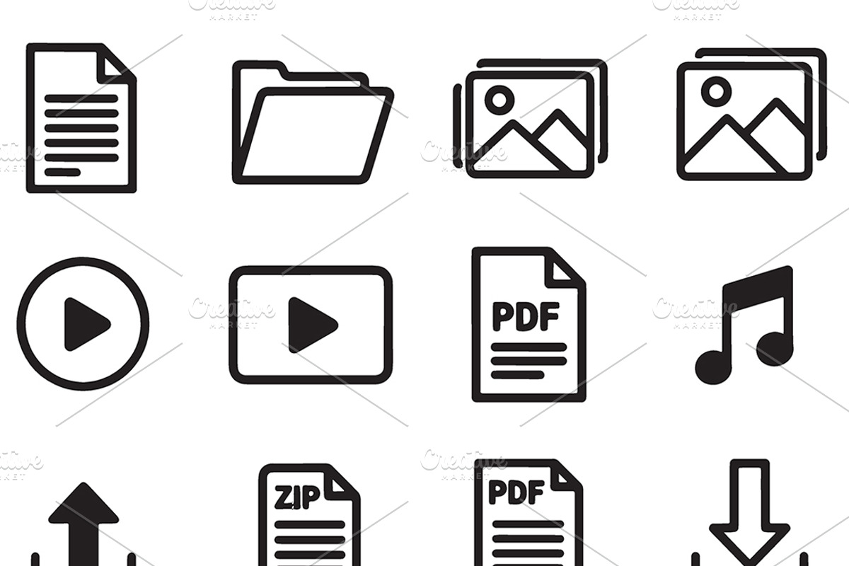 287 Minimalist Icon Pack Clean, a Solid Icon by Darkness Years (Photo 5 of 5)