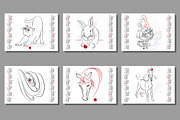 Chinese zodiac wheel with signs., an Illustration by Adamskyistudio (Thumbnail 6 of 6)