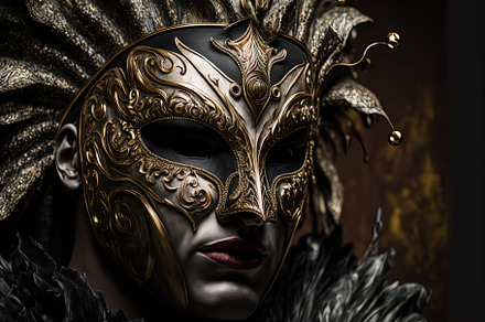 Venice Carnival mask for website