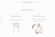 Boho Wedding Illustrations, an Illustration by Aquarellina (Thumbnail 2 of 28)