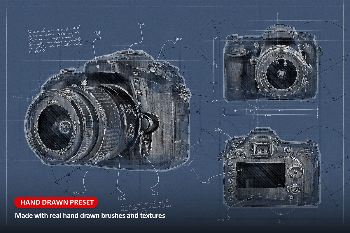 Concept Sketch Photoshop Action, an Action Add-On by Blacknull (Photo 8 of 12)