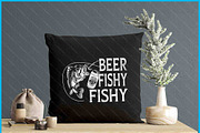 Beer Fishy Fishy Funny Fishing SVG, a Graphic by Creativeusart (Thumbnail 4 of 4)