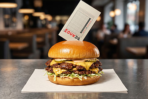 Burger Branding Mockups Collection, an Advertising Mockup by Luuqas Design