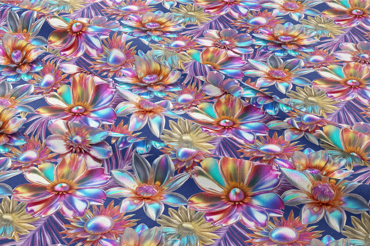 Cosmic Flowers, a Pattern Graphic by Tiger and Flower (Photo 13 of 18)