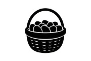 Easter Basket Vector Silhouette Bund, an Illustration by Designs_River (Thumbnail 14 of 51)