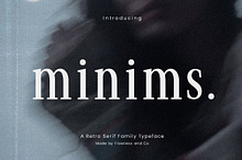 Minims - Serif Retro Family Series