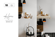 Wallpaper Mockup Set, a Product Mockup by Neutral Mockups (Thumbnail 1 of 9)