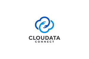 linear cloud logo design, a Templates & Theme by boriman05