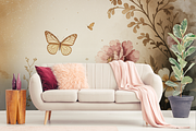 Vintage Floral Secrets, a Background Graphic by Curve Design (Thumbnail 4 of 7)