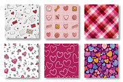 Love Valentine's Day Digital Papers, a Pattern Graphic by Canvas Craft (Thumbnail 3 of 4)