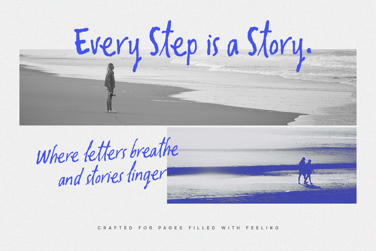 Oliver Whisper Messy Handwritten, a Handwritten Font by Letterhend Studio (Photo 3 of 12)