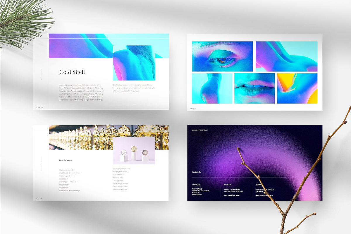 Soup | Portfolio Template, a Presentation Template by CreativeSoup.io (Photo 9 of 13)