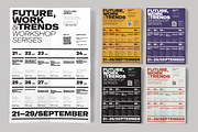 Event Calendar Schedule Poster, a Flyer Template by Danil Polshin (Thumbnail 2 of 9)