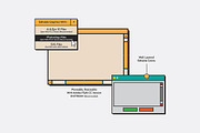 Retro Computer Aesthetic Window, a Templates & Theme by Dordar.Lab