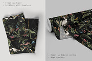 Cecília Pattern Crimson Cherry, a Wallpaper Graphic by Luiz da Rolt Grathwohl (Thumbnail 6 of 9)