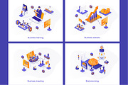 Isometric Concept Illustration Kit, a Templates & Theme by alexdndz (Thumbnail 5 of 26)