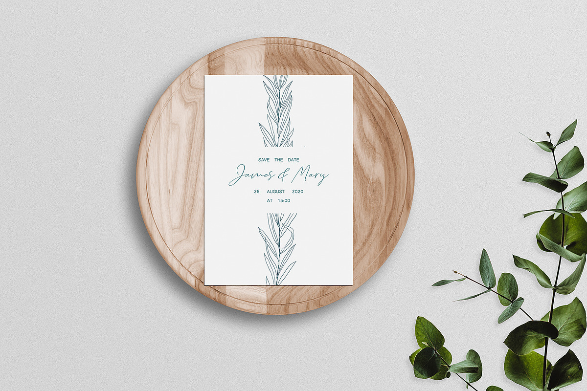 Eucalyptus Leaves Line Art Clipart, an Illustration by ElenKoss (Photo 5 of 12)