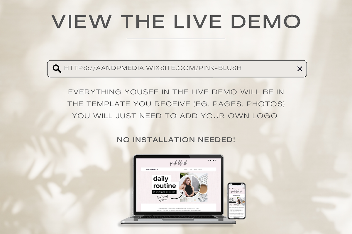 Wix Template Design for Coaches, a Websites & App Template by Cosmic Design (Photo 7 of 8)