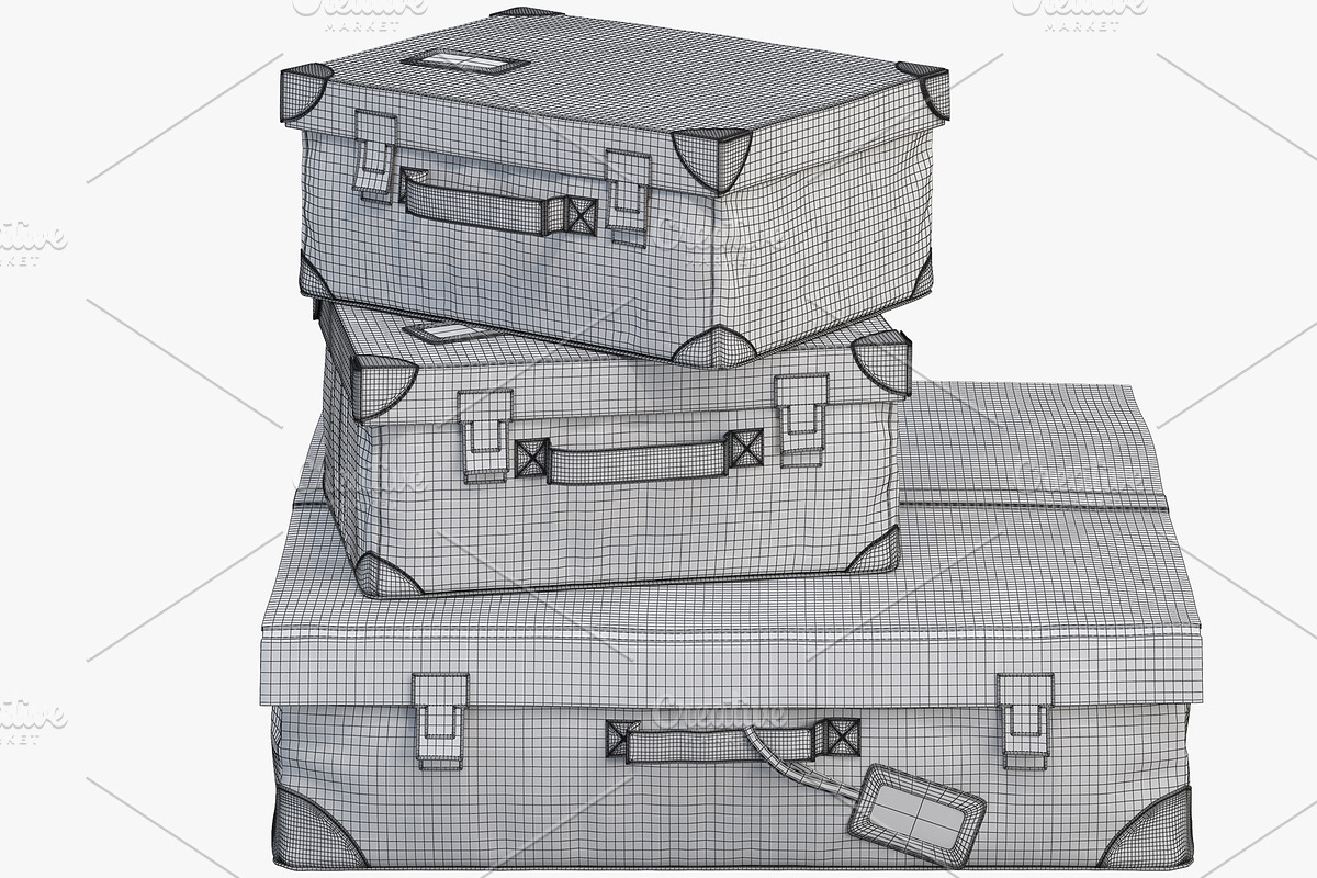 Flyttbar box set 3d model, an Object 3D Model by 3dmitruk (Photo 9 of 10)