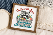 Bunnies Are Overrated PNG, Stay Fera, an Illustration by Libby Wishes (Thumbnail 4 of 6)