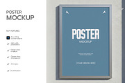Poster Frame Mockup, an Advertising Mockup by graphypix (Thumbnail 2 of 4)