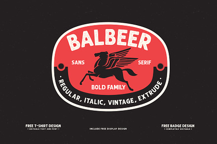 BALBEER FONT with Bonus, a Sans Serif Font by gameboth.studio