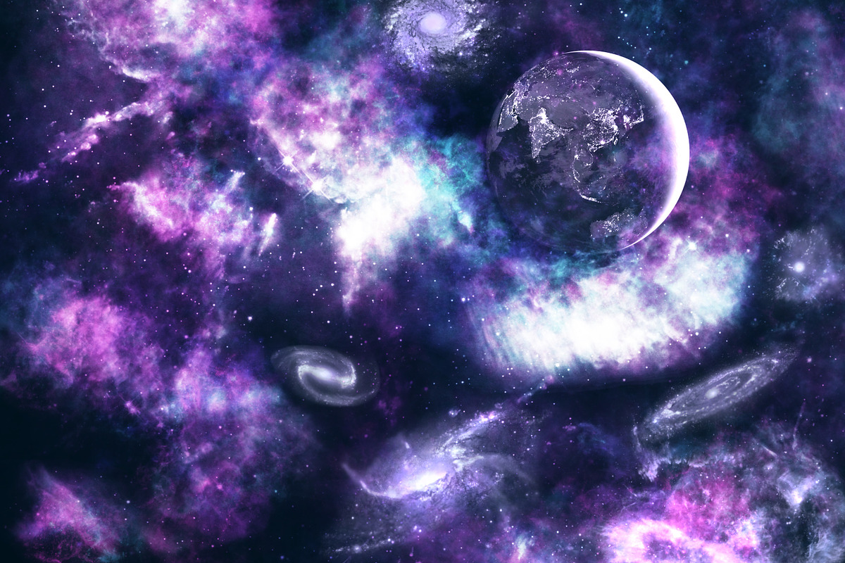 120+ Galaxy Procreate Brushes Pack, a Brush Add-On by OlgaRom (Photo 4 of 11)