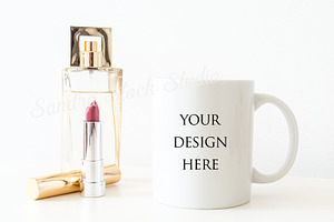Styled Coffee Mug Mockup