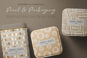 Retro Mod Flowers Vector Patterns, a Pattern Graphic by Jennadesigns (Thumbnail 6 of 13)